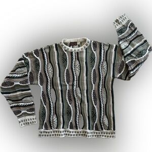 Vintage COOGI STYLE  3D knit Sweater